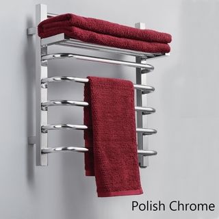 Virtu Usa Koze Vtw  118a Towel Warmer In Polish Chrome