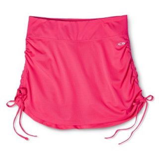 C9 by Champion Womens Mesh Run Skort with Side Ties   Pink L