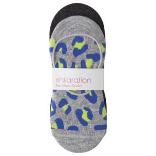 Xhilaration Juniors 2 Pack No Show Liners   Assorted Colors/Patterns One Size