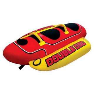 Airhead Double Dog Towable   Red/Black/Yellow