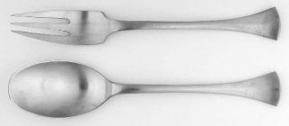 Dansk Thistle (Stainless) Solid Serving Set   Stainless, 1986, Satin, Wide Tip