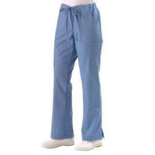 Medline Ladies Modern Fit Cargo Scrub Pants   Ceil Blue (Large)