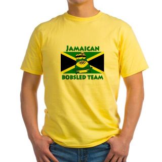  Jamaican Bobsled Team Yellow T Shirt