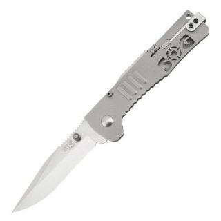SOG Specialty Knives & Tools SlimJim Assisted Folding Knife   Sliver