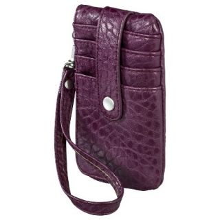 Mossimo Supply Co. Textured Credit Card Wallet   Purple