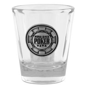 World Series Of Poker WSOP Distinctive Shot Glass