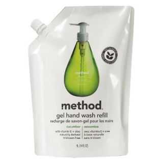 Method Cucumber Gel Hand Wash Refill 34 oz