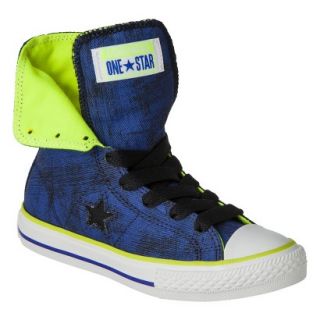 Boys Converse One Star High Top Sneaker   Navy 5.5
