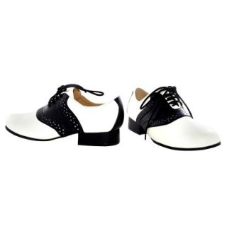 Saddle Shoes Child Blk and White   L