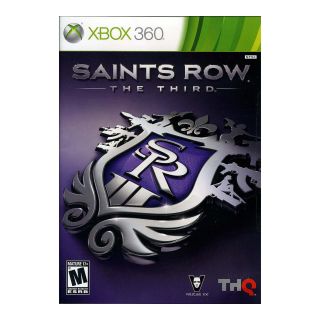 Xbox 360 Saints Row The Third Platinum Hits Video Game