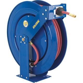 Coxreels Truck Series Hose Reel with EZ Coil   8 3/4 Inch x 21 3/16 Inch x 23
