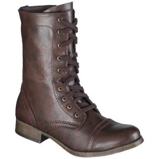 Womens Mossimo Supply Co. Khalea Combat Boots   Cognac 8.5