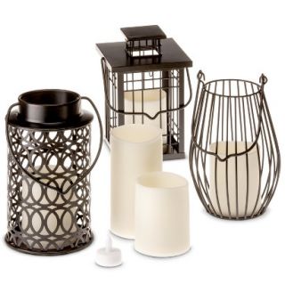 Energizer Flameless Candle Outdoor Wedding 92 Piece Starter Pack   Ivory