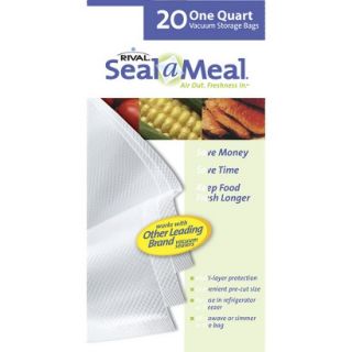 Seal A Meal 1 qt. Bags   20 ct.