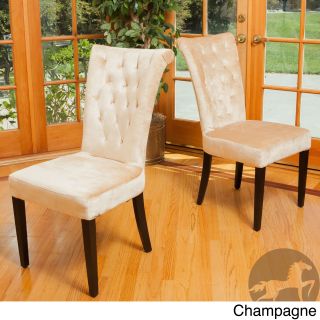 Christopher Knight Home Viola Velvet Dining Chair (set Of 2)