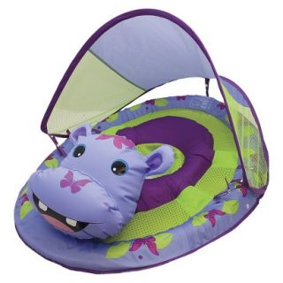 Character Baby Spring Float With Canopy Hippo BSF with canopy