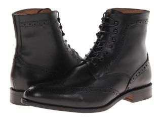 Massimo Matteo 7 Eye Wing Boot Mens Shoes (Black)