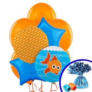 Goldfish Balloon Bouquet