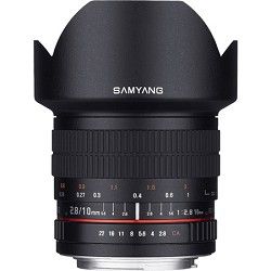Samyang 10mm F2.8 Ultra Wide Angle Lens for Nikon AE Mount