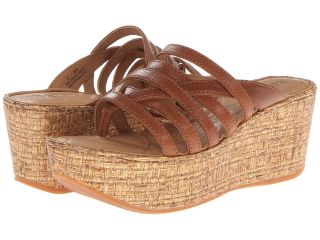 Born Hanae Womens Wedge Shoes (Tan)