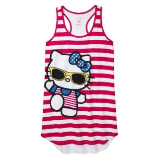 Hello Kitty Juniors Sleep Chemise   Red Stripe S(3 5)