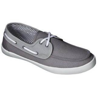 Mens Mossimo Supply Co. Edison Boat Shoes   Gray 9.5