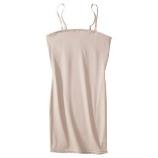 Gilligan & OMalley Womens Convertible Strap Fitted Slip   Nude M