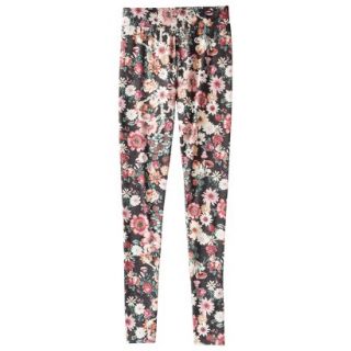 Mossimo Supply Co. Juniors Floral Legging   Multi Floral S(3 5)