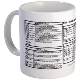  Emacs Reference Mug