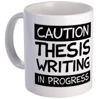  Thesis Writing in Progress Mug