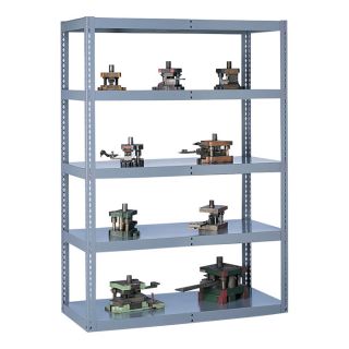 Tennsco Tool & Die Rack   48 Inch W x 24 Inch D x 72 Inch H, 5 Shelf, Medium