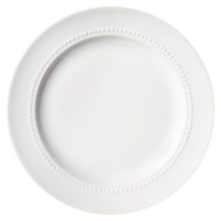 Threshold™ Round Beaded Salad Plate Set of 4   White