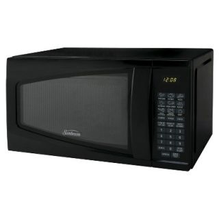 Sunbeam 0.7 Cu. Ft. Digital Microwave Oven   Black