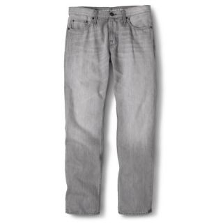 Mossimo Supply Co. Mens Slim Straight Fit Jeans   Gray 36X32