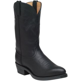 Durango 11 Inch Oiled Leather Western Boot   Black, Size 7, Model TR760