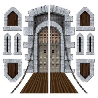 Castle Door and Window Props Add Ons