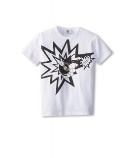 Versace Kids T Shirt With Medusa Bomb Boys T Shirt (White)