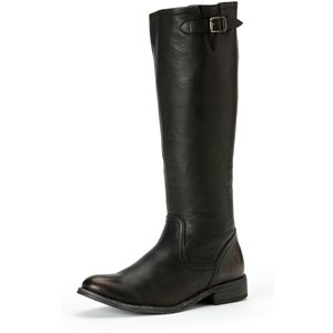 Frye Womens Pippa Back Zip Tall Black Boots, Size 7 M   77007 BLK