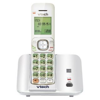 VTech DECT 6.0 Cordless Phone System (CS6519W) with Answering Machine, 1