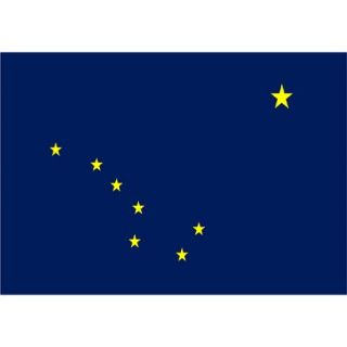Alaska State Flag   4 x 6