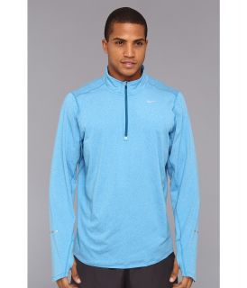 Nike Element Half Zip Mens Long Sleeve Pullover (Blue)