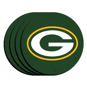 Green Bay Packers Neoprene Coaster Set 4pk