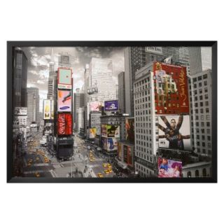 Art   Times Square Aerial Framed Poster