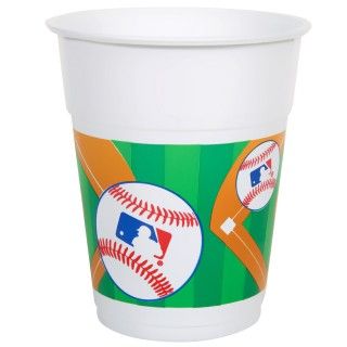 Major League Baseball 14 oz. Plastic Cups