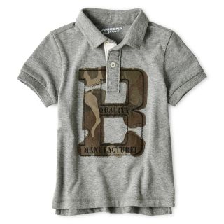 ARIZONA Short Sleeve Fashion Polo   Boys 2t 6t, Grey, Grey, Boys