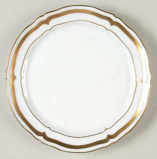 Ceralene Marie Antoinette (Gold) Bread & Butter Plate, Fine China Dinnerware   W