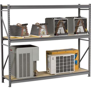 Tennsco Extra Storage Rack Shelf   96 Inch W x 48 Inch D, Corrugated Steel,