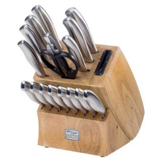 Chicago Cutlery 18pc Cutlery Block Set with Sharpener