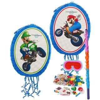 Mario Kart Wii Mario and Luigi Pinata Kit