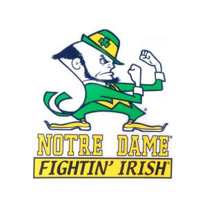 Notre Dame Fighting Irish Rico Industries Static Cling Decal